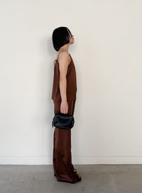 マットサテンスクエアキャミソール【セットアップ対応】【by SON】