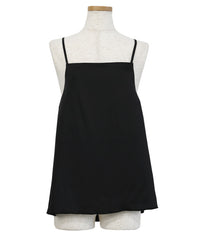 マットサテンスクエアキャミソール【セットアップ対応】【by SON】