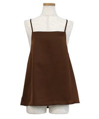 マットサテンスクエアキャミソール【セットアップ対応】【by SON】