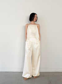 マットサテンスクエアキャミソール【セットアップ対応】【by SON】