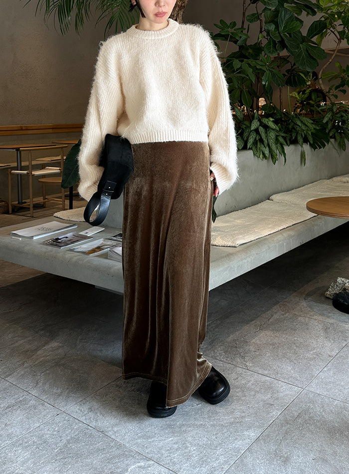 ヘアリーショートニット【by SON】