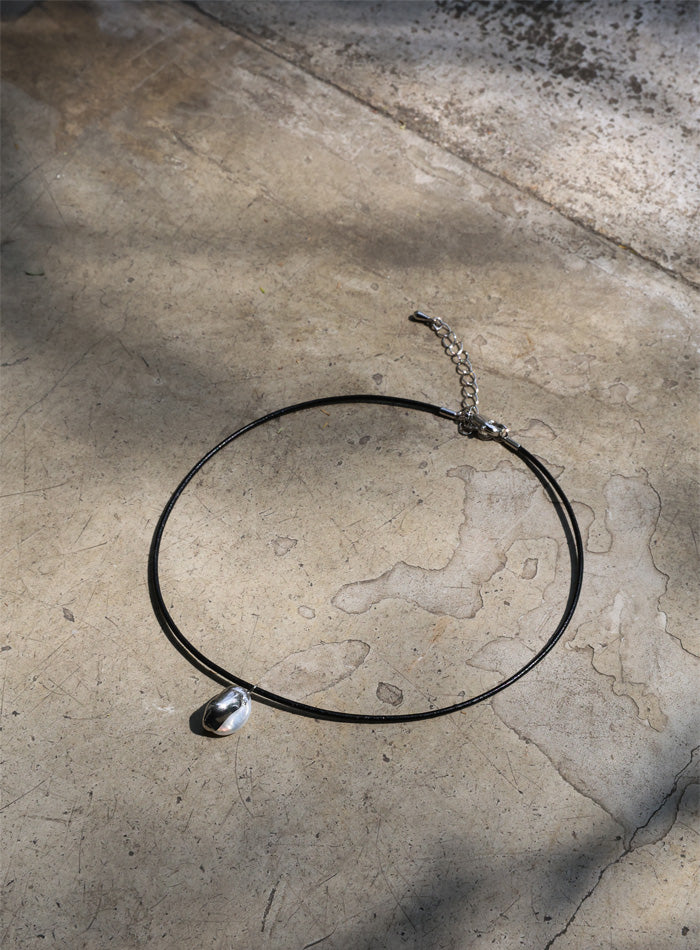 淡水パールメタルコーティングコードチョーカー – SELECT MOCA