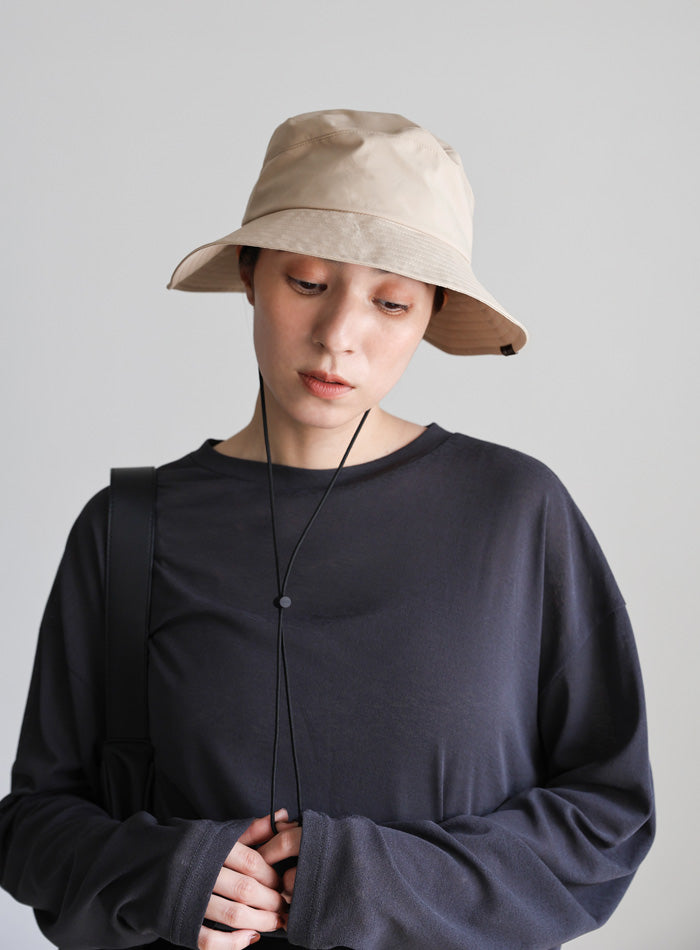 ストラップ付き撥水2WAYワイドブリムハット – SELECT MOCA