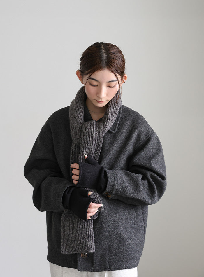 フィンガーレスニットアームウォーマー – SELECT MOCA