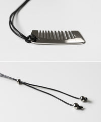 コームモチーフコードネックレス