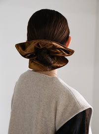 スクエアデザインベロアシュシュ