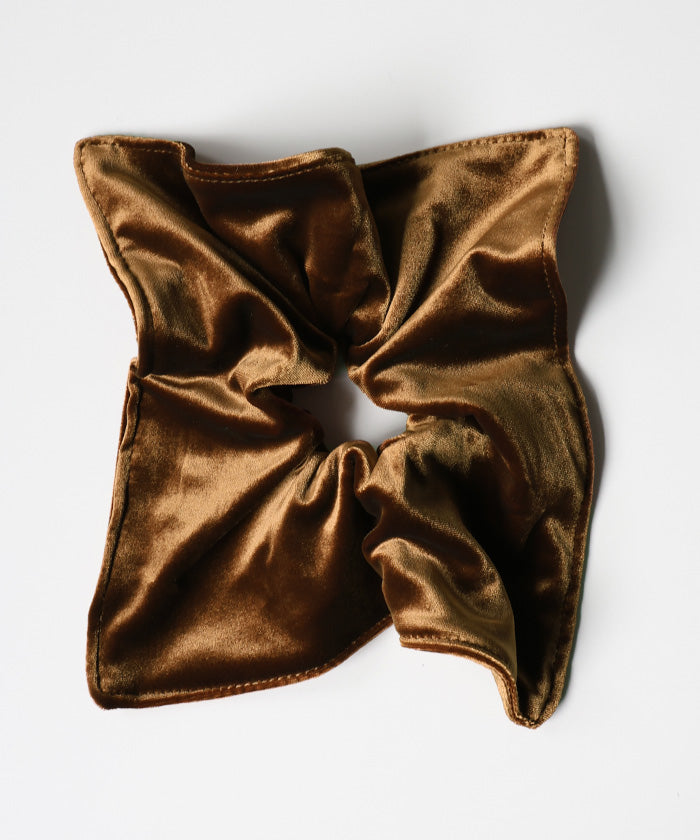 スクエアデザインベロアシュシュ