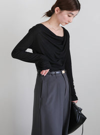 プレートバックルベルト