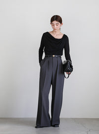 プレートバックルベルト