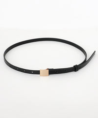 プレートバックルベルト