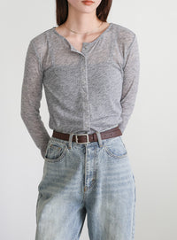 フェイクレザーバックルベルト