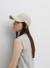 シンプルロゴキャップ