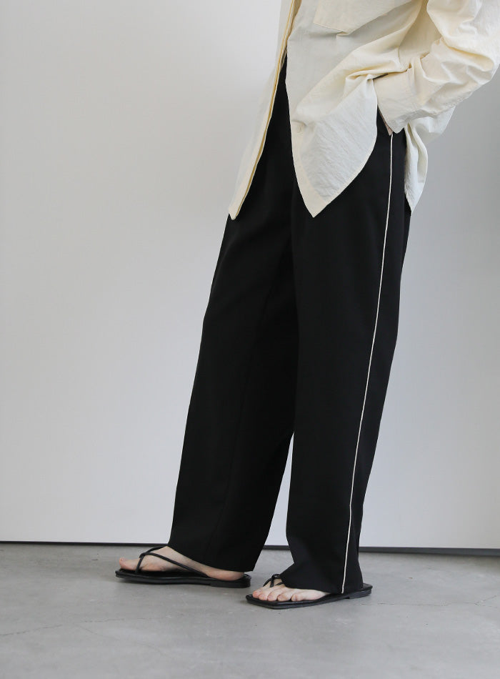 パイピングサイドラインスラックス【official限定】 – SELECT MOCA