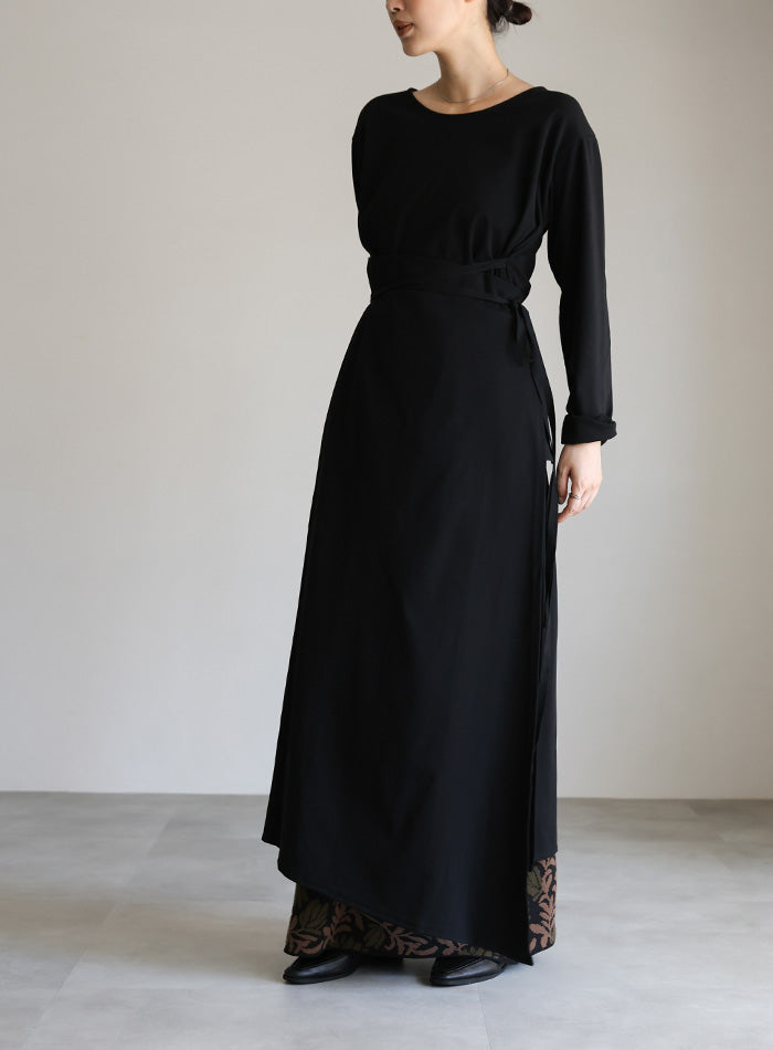 Et】Side Slit Wrap One-piece – SELECT MOCA