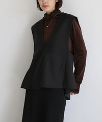 【Et】Back Flare Vest