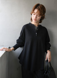 サーマルヘンリーネックビッグロンT