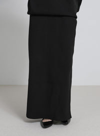 スポンディッシュＩラインニットスカート