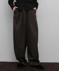【Et】Tuck Barrel Easy Pants