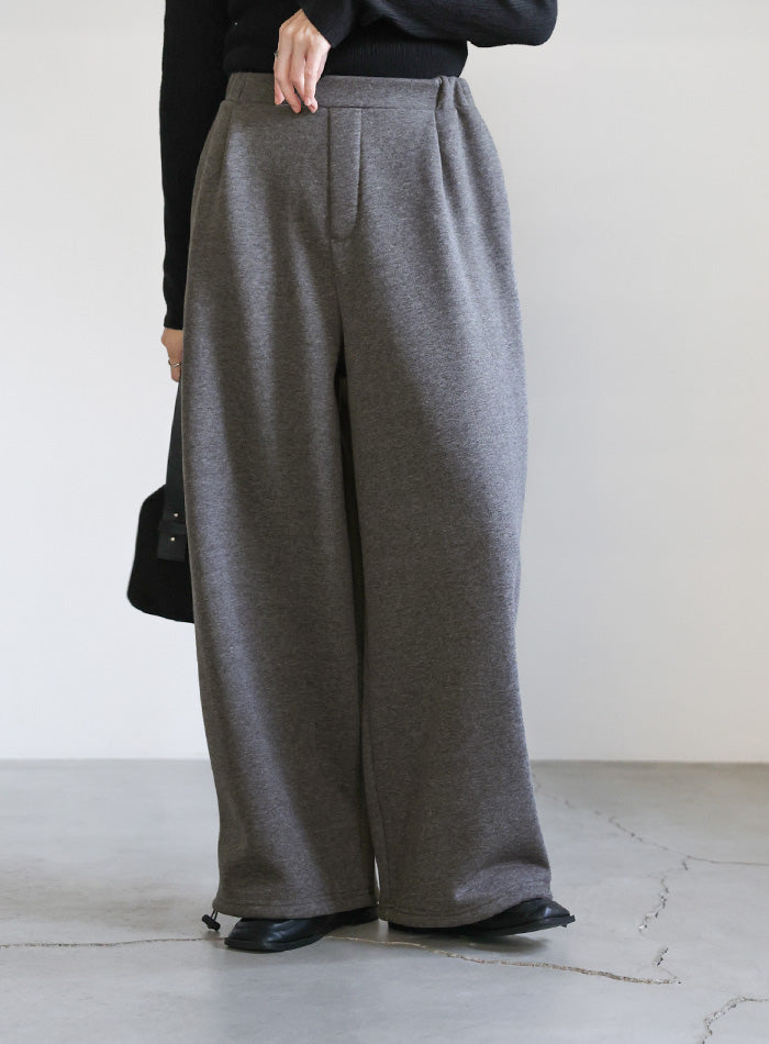 ソフトタッチスウェットルーズパンツ