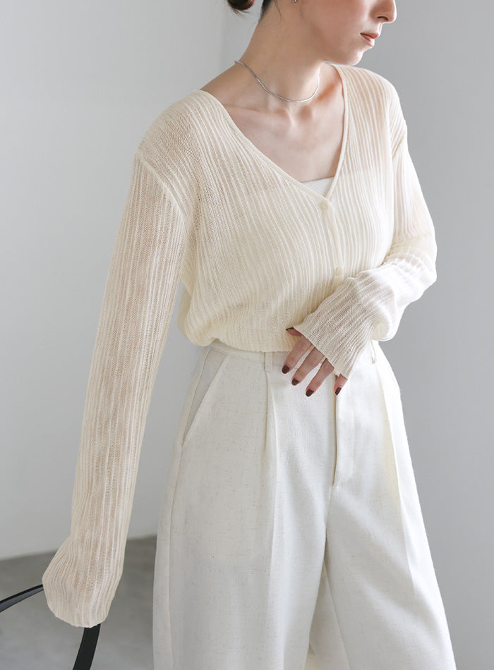 CLOCHE アイボリー Vネック カーディガン 楽天市場】＼新色グレーが登場／＼累計販売数13,500枚突破