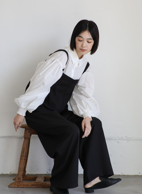 【Et】ギャザーボリュームスリーブシャツ【SALE】