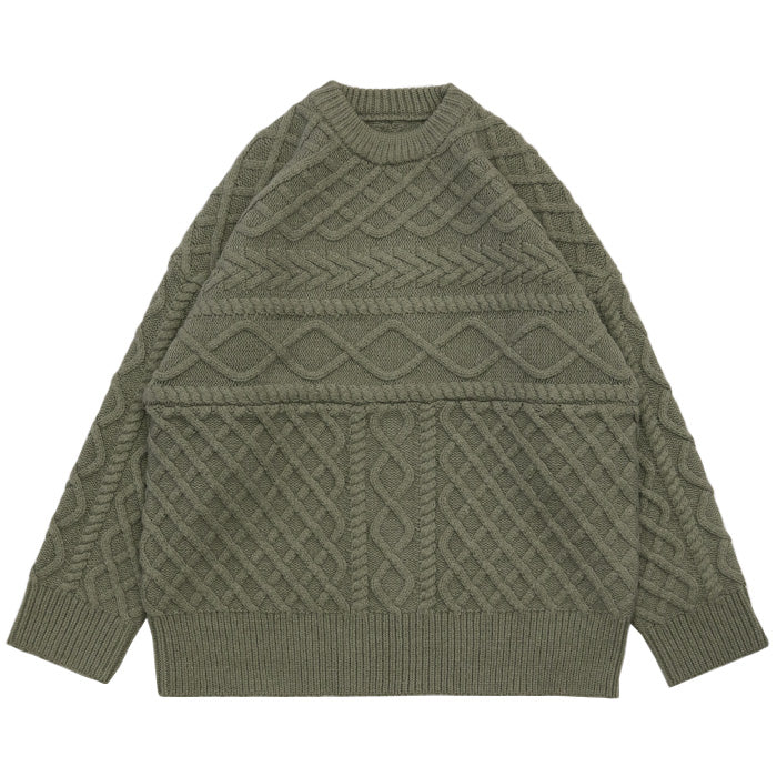 ランダムケーブルオーバーニット – SELECT MOCA