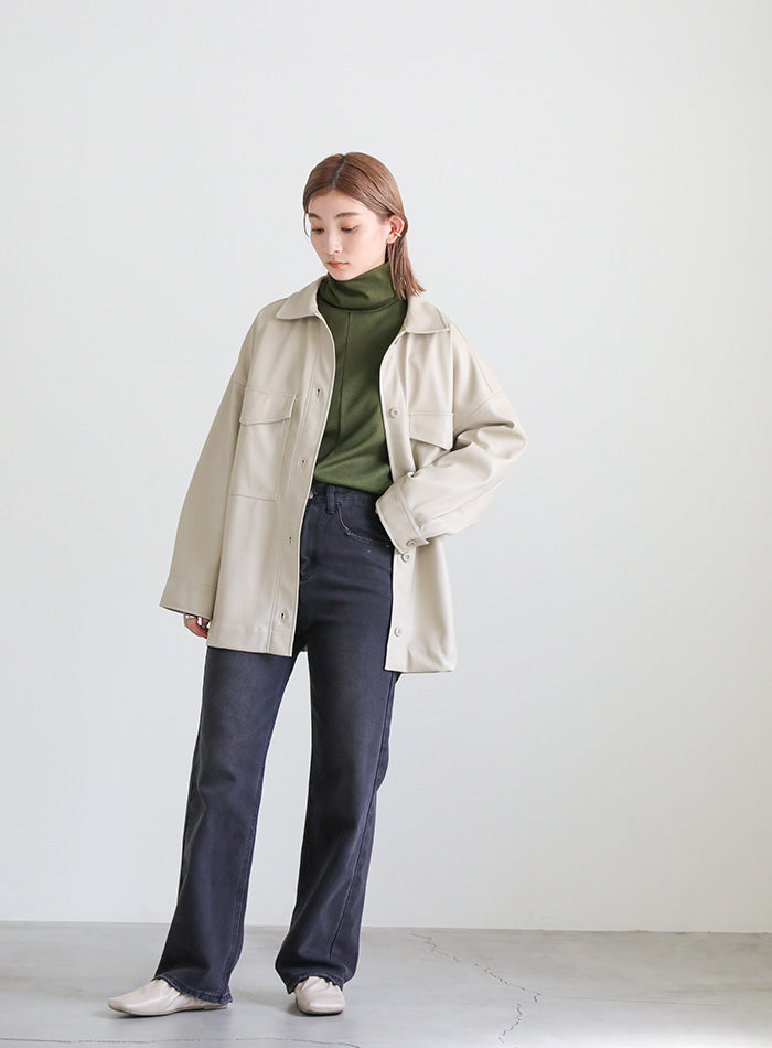 センター切り替えタートルトップス – SELECT MOCA