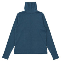 センター切り替えタートルトップス