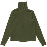 センター切り替えタートルトップス