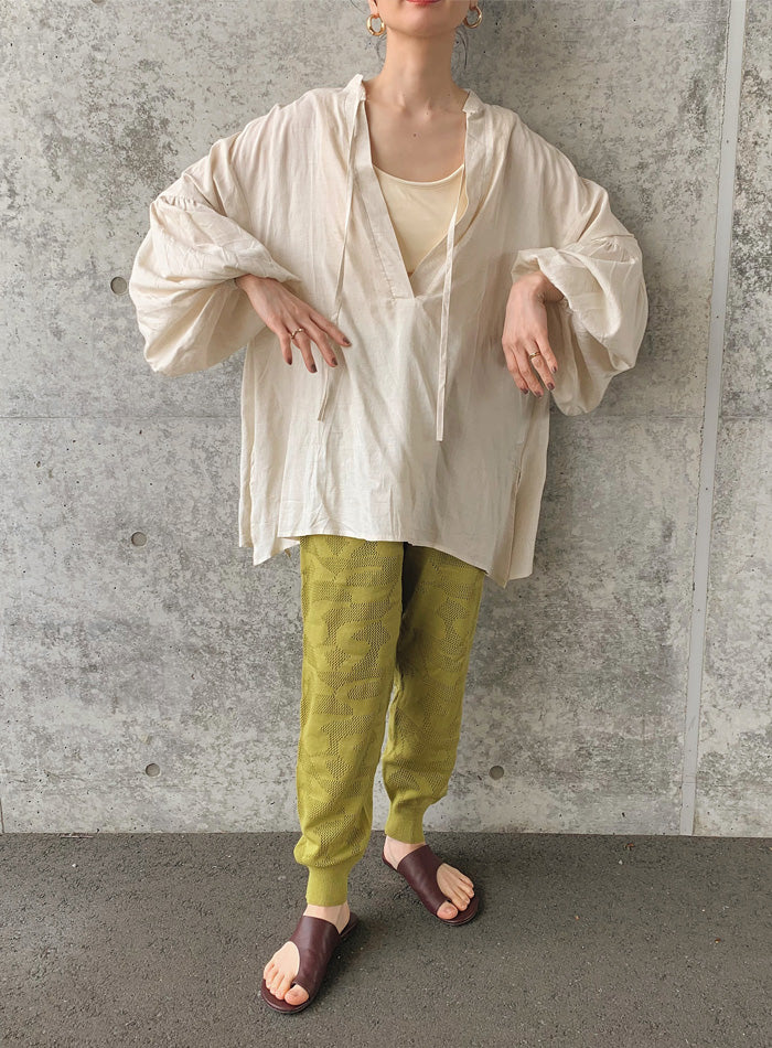 ランダムパターンサマーニットジョガーパンツ【by SON】【SALE】