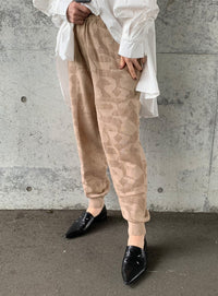 ランダムパターンサマーニットジョガーパンツ【by SON】【SALE】