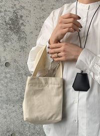 スクエアワンハンドルバッグ【by SON】