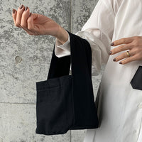 スクエアワンハンドルバッグ【by SON】