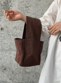 スクエアワンハンドルバッグ【by SON】