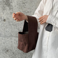 スクエアワンハンドルバッグ【by SON】