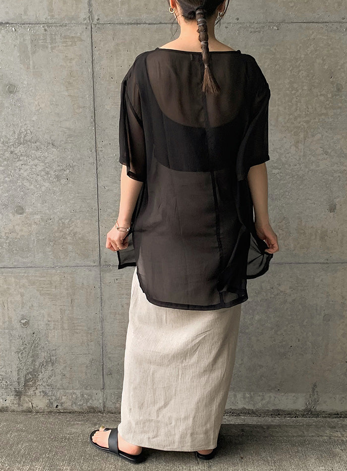 サイズ展開あり】オーバーシアートップス【by SON】 – SELECT MOCA