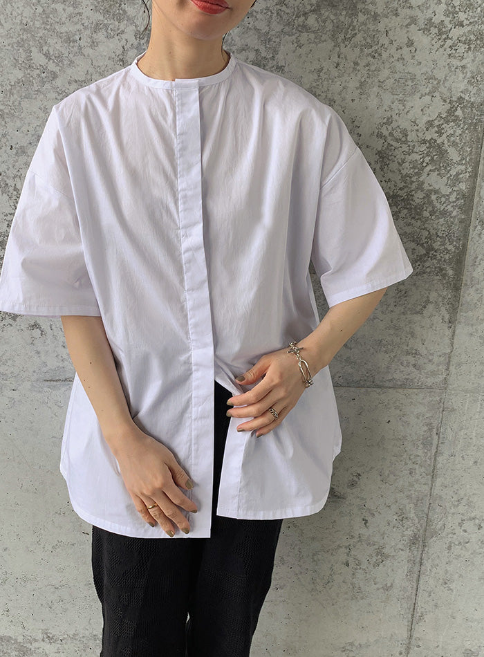 2wayビッグカラーセットシャツ【by SON】