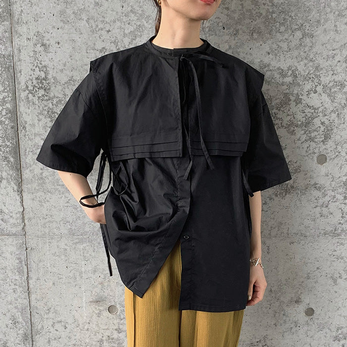 2wayビッグカラーセットシャツ【by SON】 – SELECT MOCA