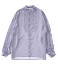 シアーポプリンブザム切替えBigシャツ