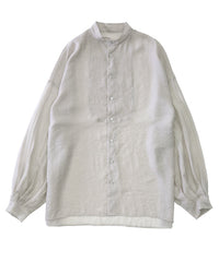 シアーポプリンブザム切替えBigシャツ