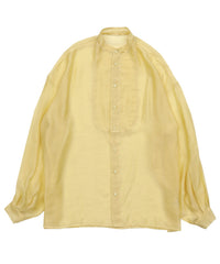 シアーポプリンブザム切替えBigシャツ