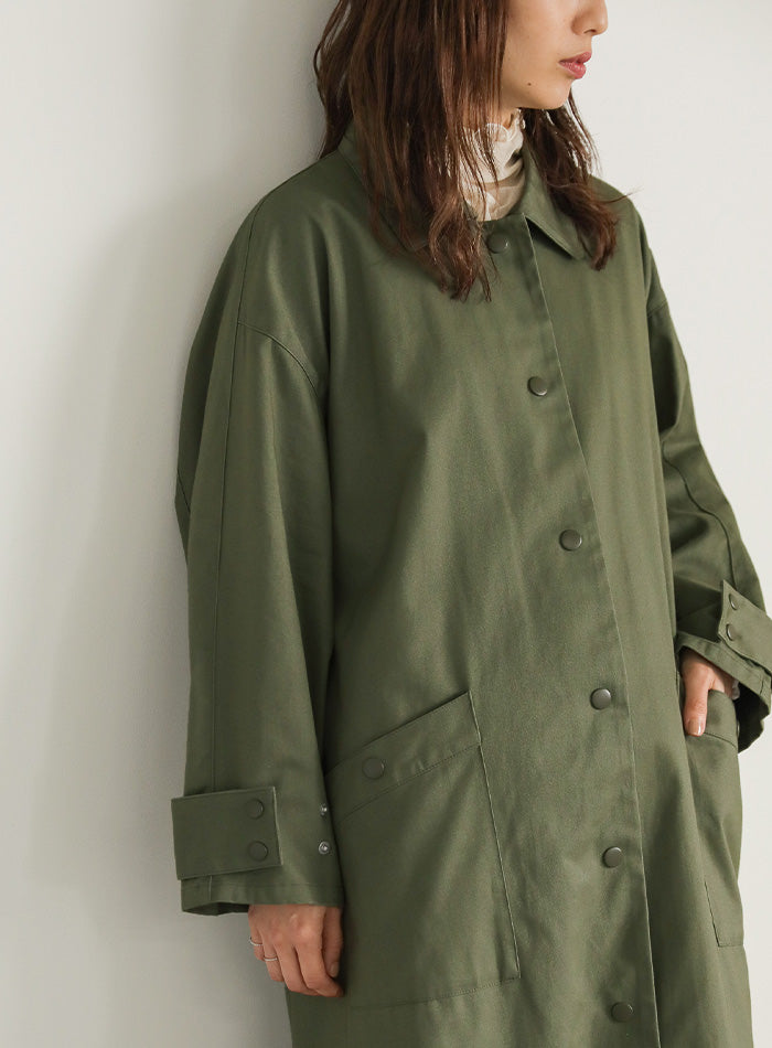 オーバーサイズステンカラーコート【SALE】 – SELECT MOCA