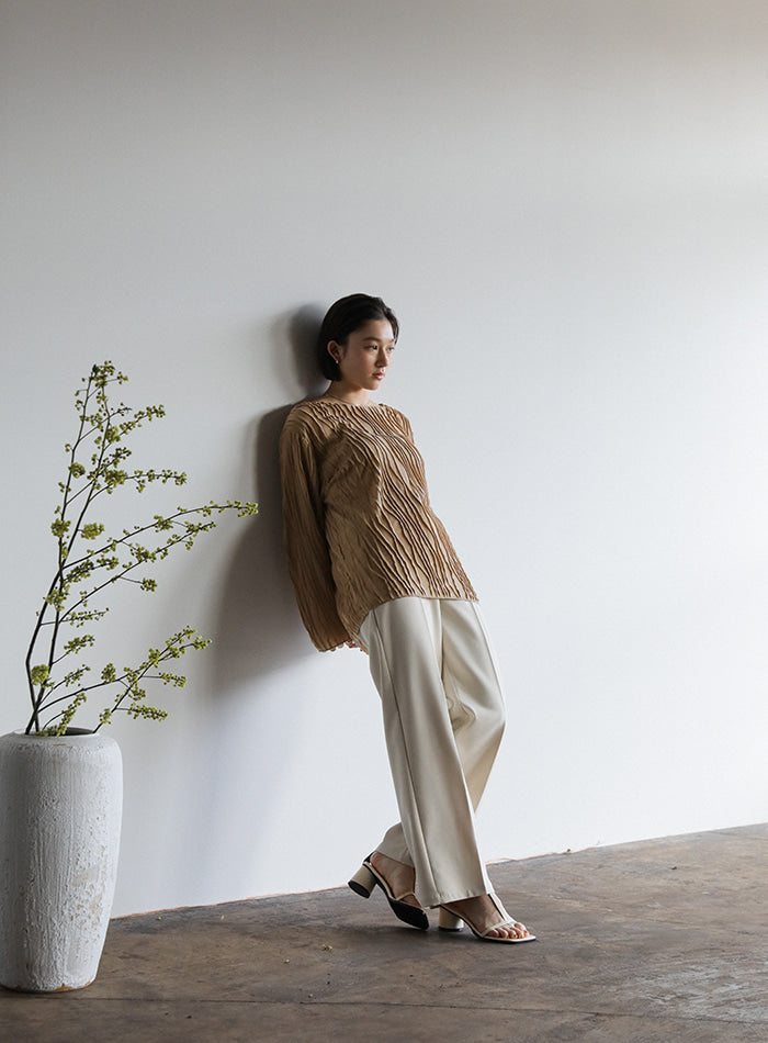 クリンクルシアーカットソー【SALE】 – SELECT MOCA