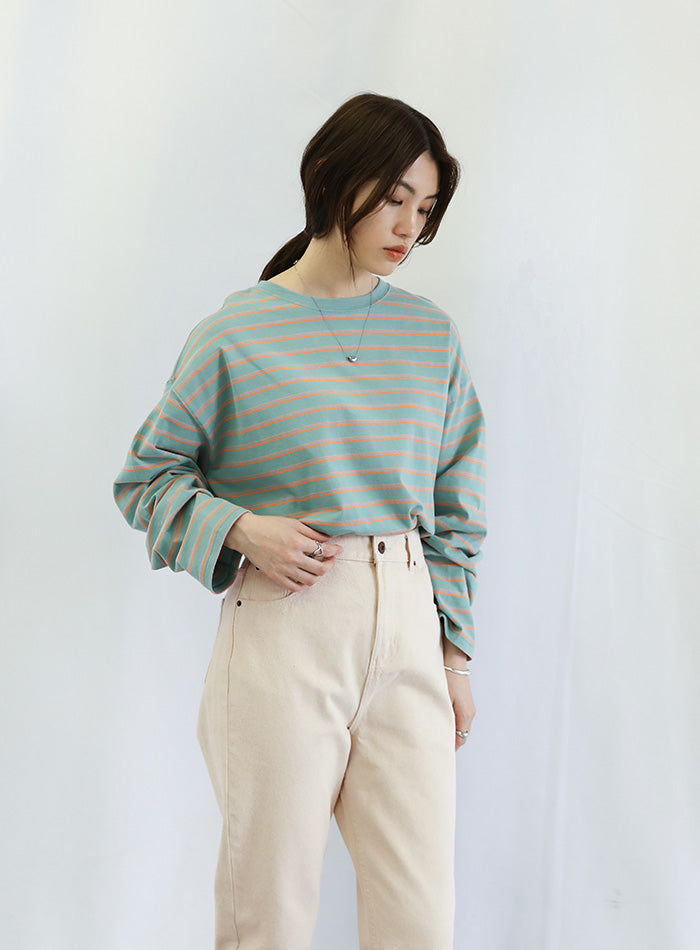 テーパードデニムパンツ【SALE】