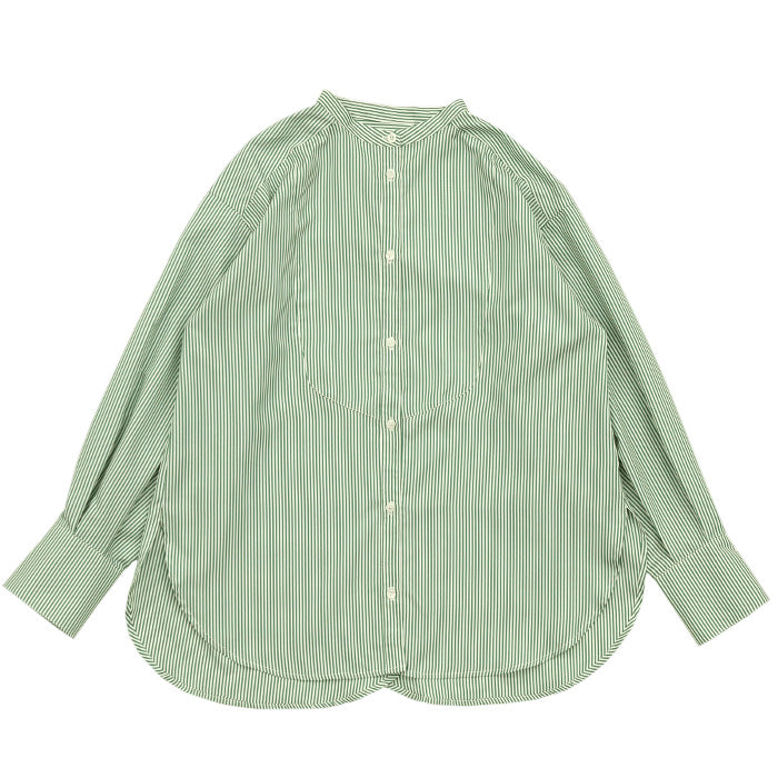 バックスリットストライプシャツ【SALE】