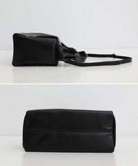 フェイクレザースクエアショルダーバッグ【SALE】
