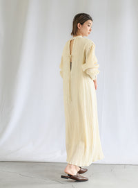 フェイクレザーカーブデザインバブーシュ