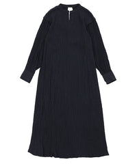 バックリボンクリンクルロングワンピース【SALE】