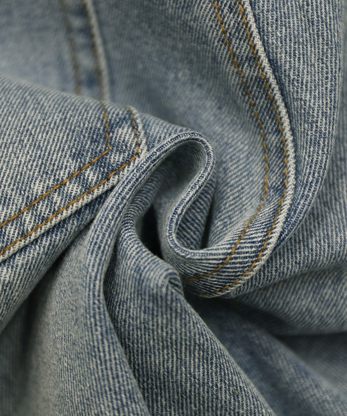 ハイウエストストレートデニム【SALE】