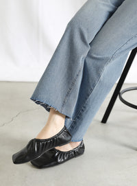 ハイウエストストレートデニム【SALE】